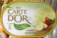 Suhkru kogus sees Sorbet Plein Fruit Pomme