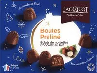 Jumlah gula yang masuk Boules Praliné