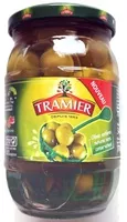 İçindeki şeker miktarı Olives vertes entières