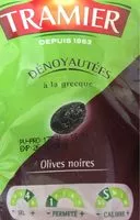 Cantidad de azúcar en Olives noires à la grecque dénoyautées