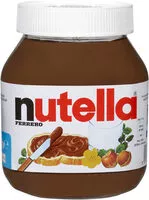 चीनी की मात्रा Nutella pâte à tartiner aux noisettes et au cacao 600g