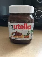 चीनी की मात्रा Nutella