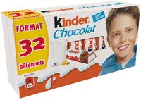 Sucre et nutriments contenus dans Kinder chocolate