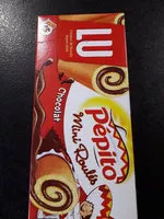 Suhkru kogus sees Pépito Mini Roulés Chocolat