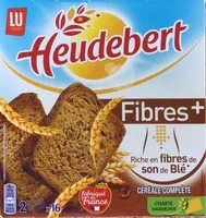 Sucre et nutriments contenus dans Heudebert