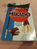 入っている砂糖の量 Mikado chocolat au lait