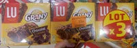 Cantidad de azúcar en Grany - Barre céréalière au chocolat