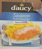 含糖量 Barquette 300g micro-ondable saumon et ses tagliatelles sauce a l'oseille daucy