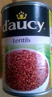 Tinned lentils