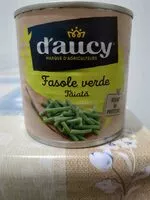 Suhkru kogus sees Fasole verde tăiată