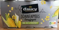 Suhkru kogus sees D‘aucy Sonnenmais