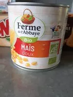 चीनी की मात्रा Maïs doux