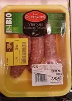Cantidad de azúcar en Saucisses de Toulouse