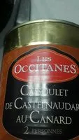 Cantidad de azúcar en Cassoulet de castelnaudary au canard