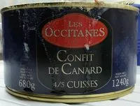 Cantidad de azúcar en Confit de canard