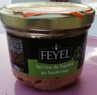 Jumlah gula yang masuk Terrine de canard au Sauternes