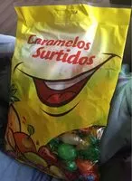 चीनी की मात्रा Caramelos surtidos