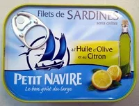 Filets de sardines a l huile et au citron