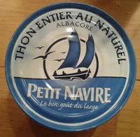 Quantité de sucre dans Thon entier au naturel Albacore