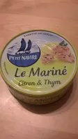 Suhkru kogus sees les Recettes de Douarnenez - Emietté de Thon Mariné - Citron et Thym