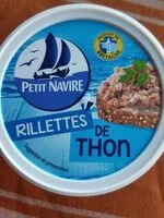 Zuckermenge drin rillettes de thon