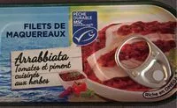 Quantité de sucre dans Filets de maquereaux Arrabbiata