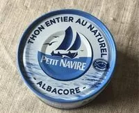 Thons albacore au naturel