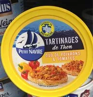 Suhkru kogus sees Tartinades de thon - Duo de poivrons & tomates