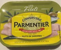 Zuckermenge drin Filets de sardines