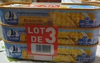 Quantité de sucre dans Filets de maquereaux moutarde à l'ancienne