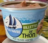 Zuckermenge drin Rillettes de thon aux olives vertes