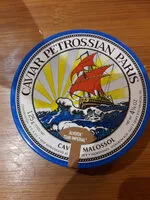 Sucre et nutriments contenus dans Caviar petrossian paris