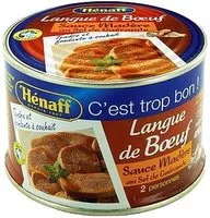 含糖量 Langue De Boeuf Sauce Madère Henaff,