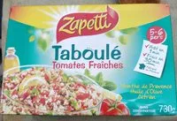 चीनी की मात्रा Taboulé Tomates fraîches