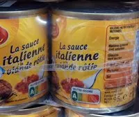 Sokerin määrä sisällä La sauce italienne à la viande rôtie (3 x 3021690017670)