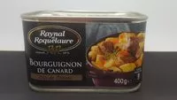 चीनी की मात्रा Bourguignon de Canard