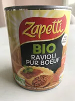 Suhkru kogus sees Ravioli pur boeuf