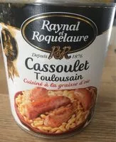 चीनी की मात्रा Cassoulet toulousain, cuisiné à la graisse d'oie
