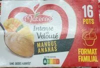 Sokerin määrä sisällä Velouté mangue ananas
