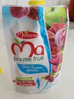 Количество сахара в Ma pause fruit