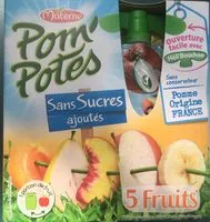 Azúcar y nutrientes en Pom potes ssa