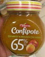 चीनी की मात्रा CONFIPOTE Confiture allégée en sucres Pot Abricot Brugnon 350g