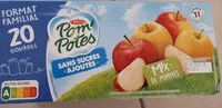 Sucre et nutriments contenus dans Materne pom potes