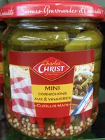 含糖量 Mini cornichons aux 2 vinaigres cueillis main