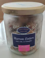 Suhkru kogus sees Marrons Entiers Sous Vide, à L'étouffée