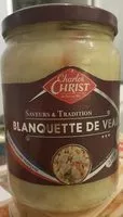 含糖量 Blanquette de veau