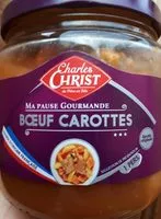 含糖量 Boeuf carotte Charles christ
