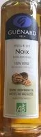 Quantité de sucre dans Huile de Noix Biologique