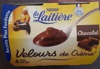 Amount of sugar in Velours de creme chocolat x4
