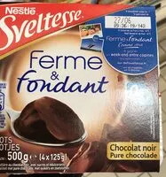 Sucre et nutriments contenus dans Sveltesse